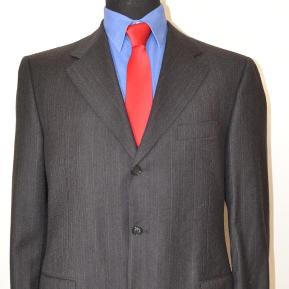 Canali US: 44R EU: 54R Sport Coat Blazer Suit Jac
